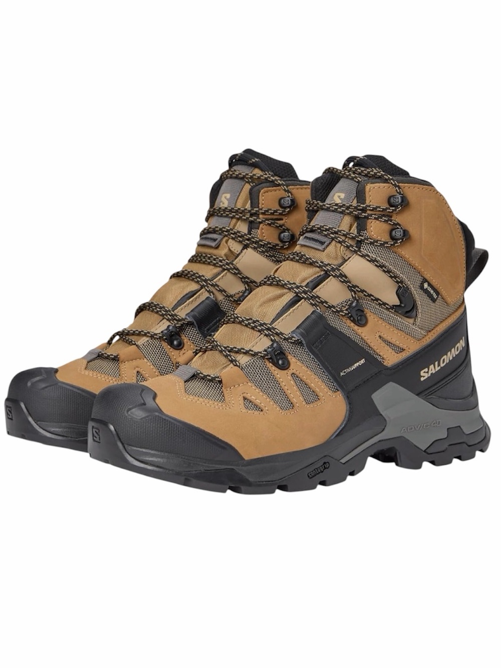 🦋Salomon Quest 4 GORE-TEX Men’s Hiking Boots Brown Black Size 13